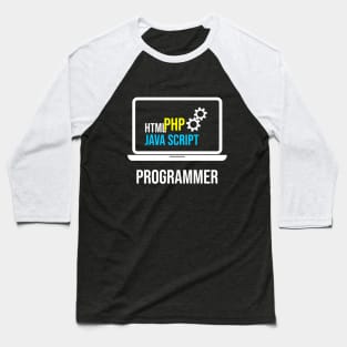 Programmer Design Baseball T-Shirt